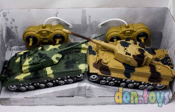 Набор Танков на р/управлении, 2 шт, арт. 369-23, фото 1