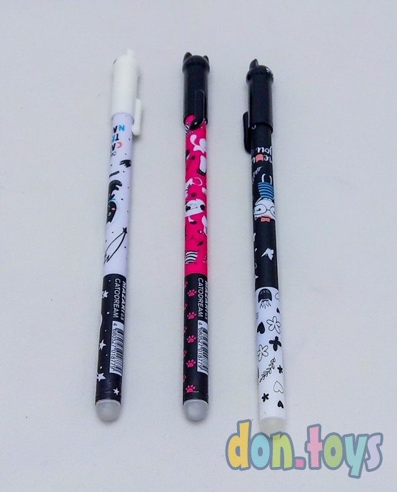 Ручка гелевая со стираемыми чернилами Котики, арт. 5311-70, фото 2