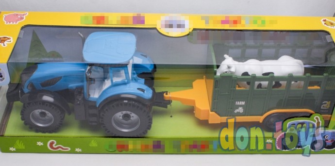 ​Трактор с прицепом и животным, арт. 0488-307, фото 5