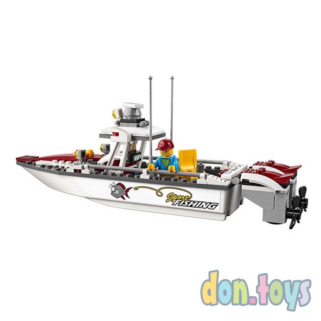 ​Конструктор Bela Urban , арт 10646 (аналог Lego City 60147) "Рыболовный катер", 160 деталей, фото 7