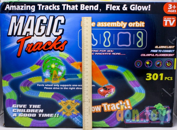 Трек Magic Tracks на 301 деталь с колесом, арт. 8225, фото 3
