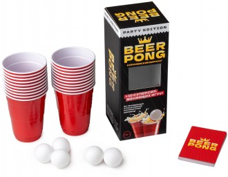 ​Настольная игра Beer Pong. Королевский Бирпонг
