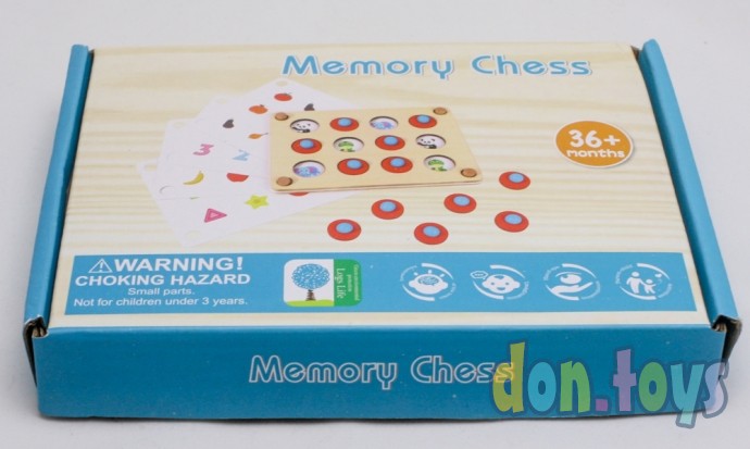 ​Детская развивающая игра «Мемори» 13,5 × 18,5 × 2,8 см, арт. 5245007, фото 6