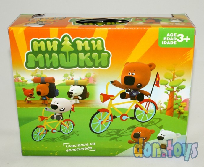 Игровой набор "Ми-ми-Мишки" с велосипедом, фото 2