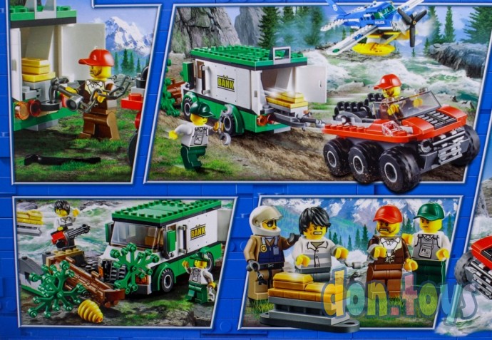 ​Конструктор Bela "Citles" 10864, Ограбление у горной речки, 409 деталей (аналог Lego City 60175), фото 12