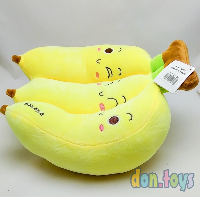 ​Мягкая игрушка игрушка Подушка Связка Бананов, арт. 1167-30, фото 5