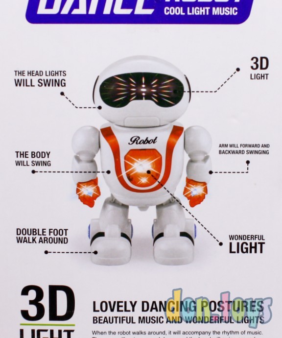 ​Танцующий робот со светом и звуком, арт. 363-10A, фото 4