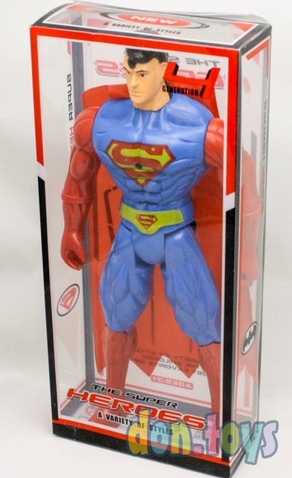 Супер герои большой Супермен, со светом, фото 4
