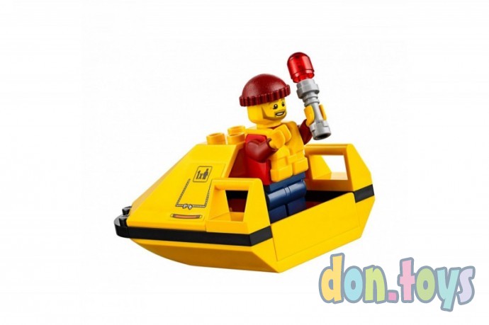​Конструктор Bela 10751 (Аналог Lego City 60164) "Спасательный самолет береговой охраны" 153 детали, фото 7