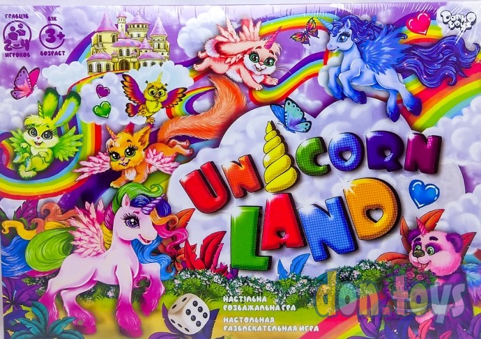 ​Настольная развлекательная игра Unicorn Land, арт. DT G97, фото 1