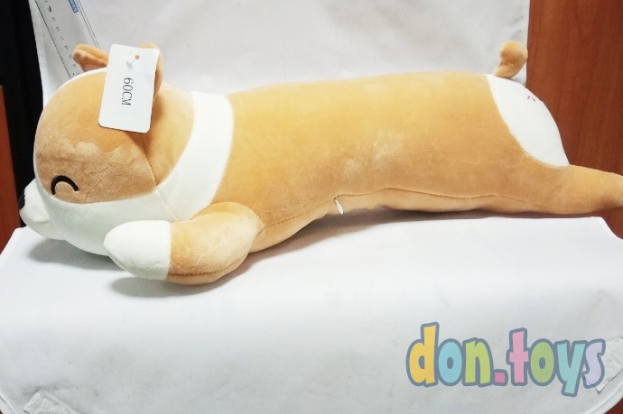 Мягкая игрушка Собака-сплюшка валик, 60 см, фото 4