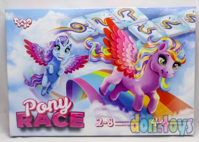 ​Развлекательная настольная игра серия «Pony Race», арт. G-PR-01, фото 1