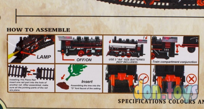 ​Игровой набор Железная дорога (32 элемента), арт. 1211B-5, фото 5