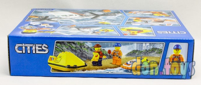 ​Конструктор Bela 10751 (Аналог Lego City 60164) "Спасательный самолет береговой охраны" 153 детали, фото 10