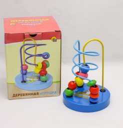 ​Деревянная игрушка Лабиринт синий, арт. ИД-9251