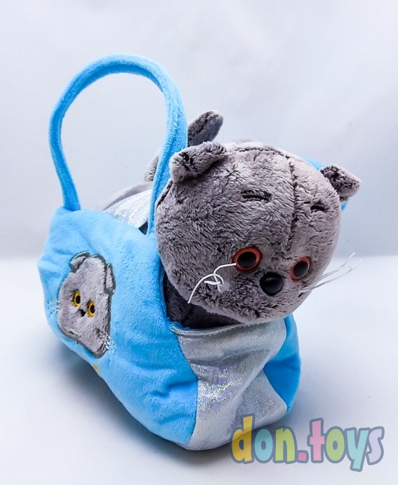 ​Котик в сумочке, голубая, фото 8
