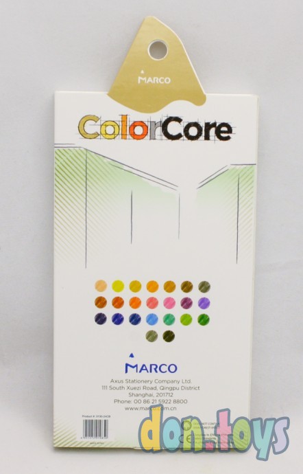 ​Карандаши цветные COLORCOR, 24 шт. MARCO, арт. 3130-24CB, фото 5