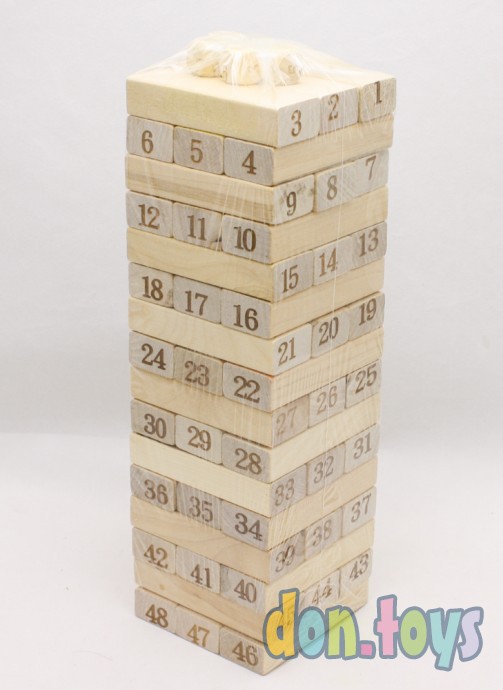 ​Игра Башня VEGA-баланс Folds Hign с кубиками и цифрами, арт. 2745-30, фото 2