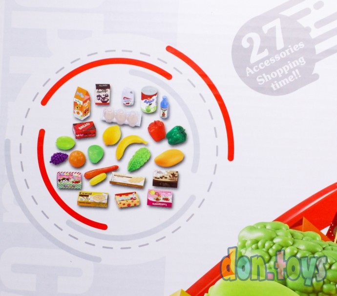 ​Тележка Супермаркет с продуктами, 27 предметов, арт. 668-59, фото 4