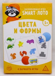 ​Развивающая игра «Smart-лото. Цвета и формы», арт. 4851094