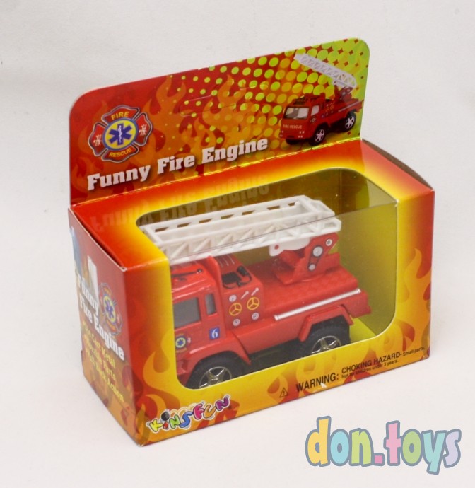 Машинка-мини Пожарная, арт. 3507, фото 2