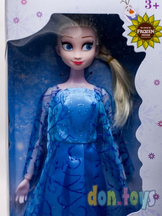 ​Кукла Эльза, Холодное сердце, голубое платье, арт. 2022-2, фото 4