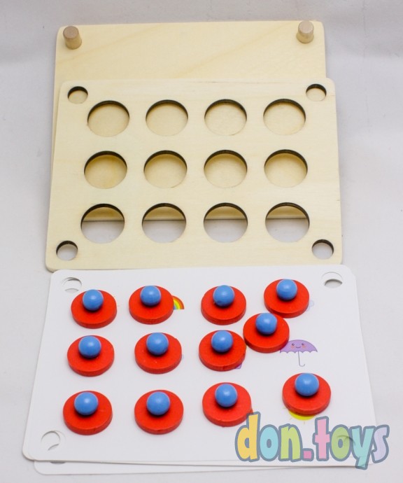 ​Детская развивающая игра «Мемори» 13,5 × 18,5 × 2,8 см, арт. 5245007, фото 2