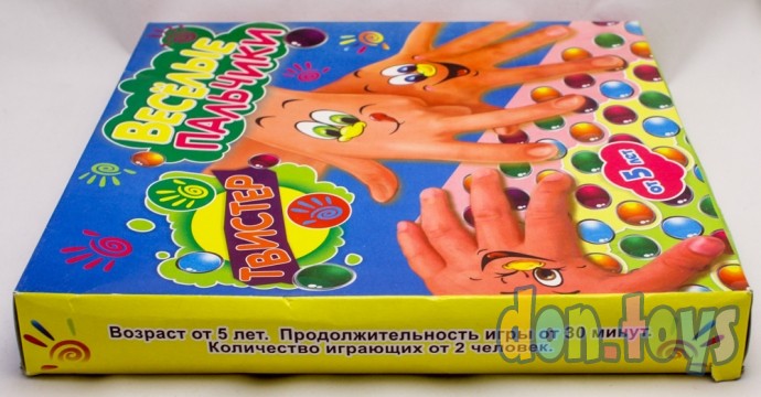 ​Настольная игра Твистер Веселые пальчики, арт. 940, фото 2