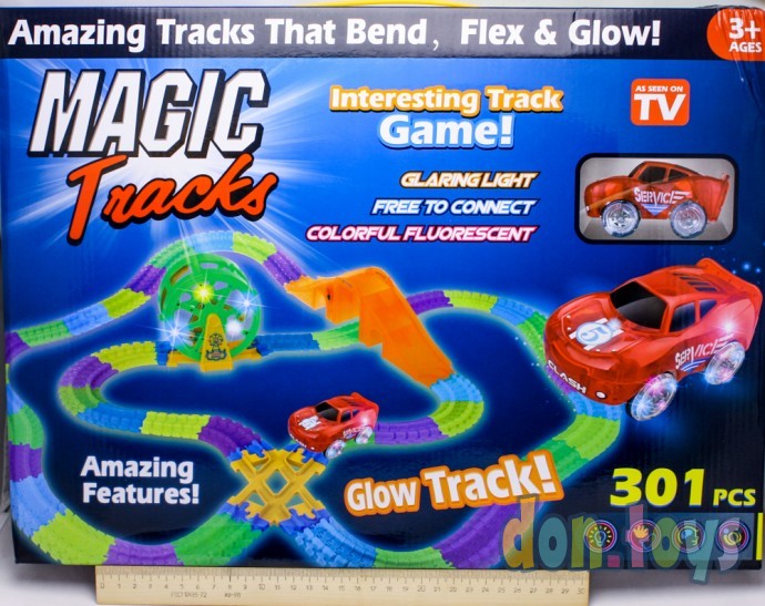 Трек Magic Tracks на 301 деталь с колесом, арт. 8225, фото 4