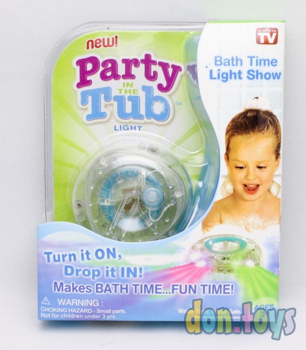 ​Игрушка для купания Party in the Tub, светящаяся, фото 1