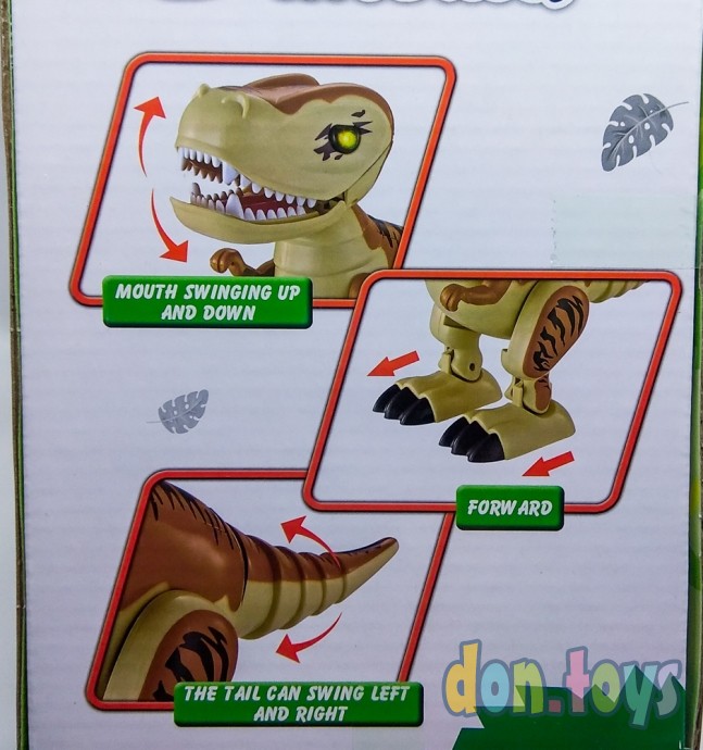 ​Динозавр на р/управлении мышка, свет, звук, ходит, арт. TT6010A, фото 4