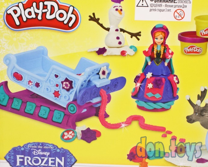 ​Набор для лепки из пластилина Play-Doh Холодное сердце (оригинал), фото 12