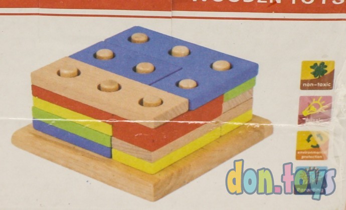 ​Деревянная игрушка Геометрика, MD 1132, фото 2