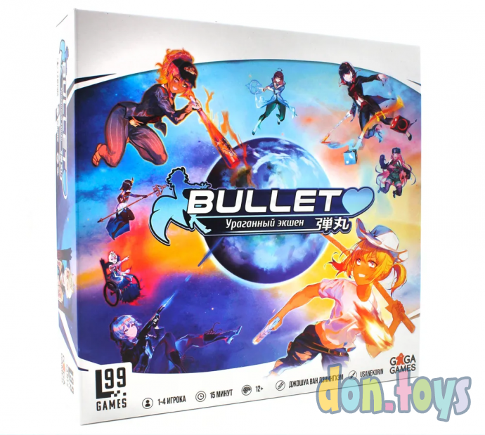 ​Настольная игра Bullet Ураганный экшен, фото 1