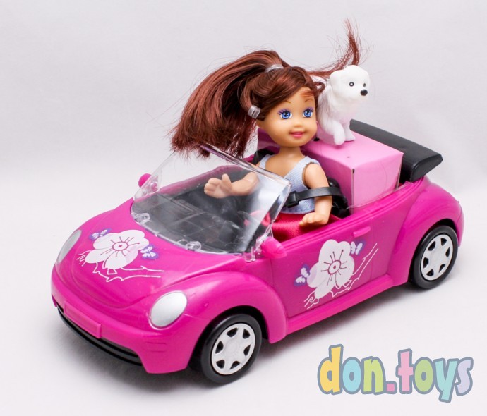 ​Кукла Арина в машине с собачкой, арт. K899-14, фото 8