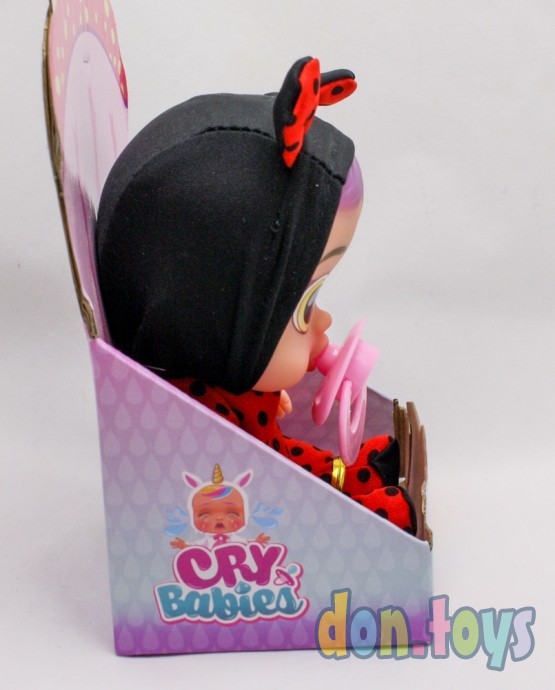 ​Кукла-пупс Cry Baby с соской, со звуков. эффектами, арт. 119, фото 6