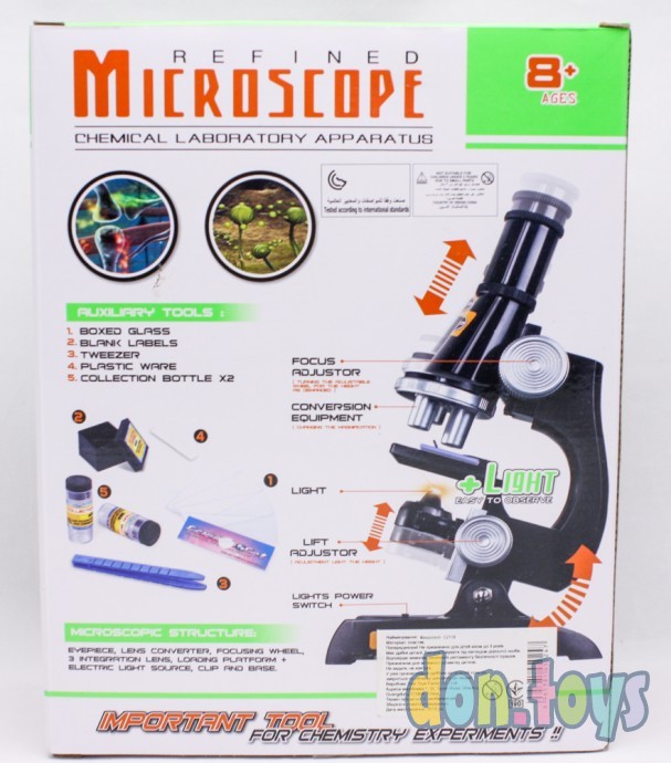 ​Микроскоп на батарейках с аксессуарами, арт. 2119, фото 2