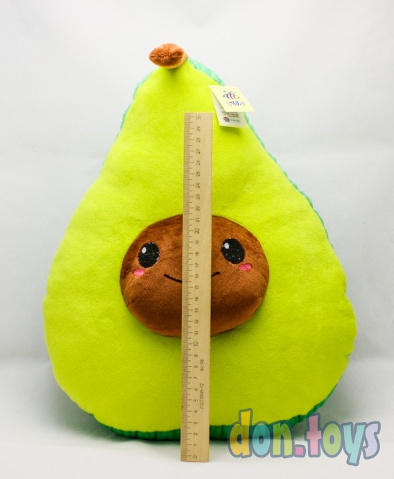 Мягкая игрушка подушка Авокадо, 32х38 см, арт. 202006, фото 2