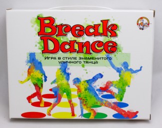 Твистер Игра для детей и взрослых "Break Dance", арт.04114