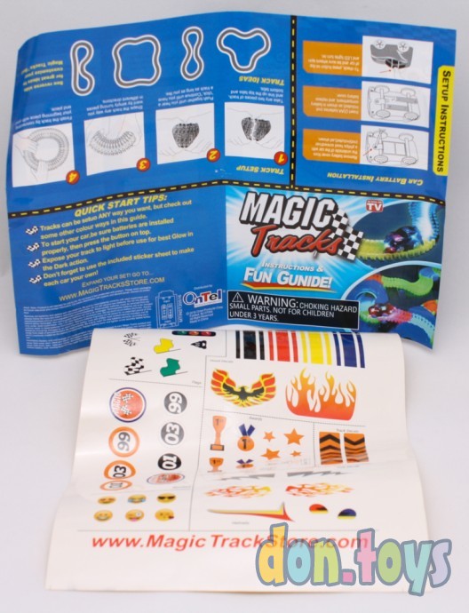 ​Детский Гоночный Трек Magic Tracks на 360 деталей с двумя машинками, 170209, фото 9