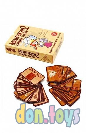 ​Настольная карточная игра Манчкин 2. Дикий Топор (третье издание), арт. 1114, фото 3