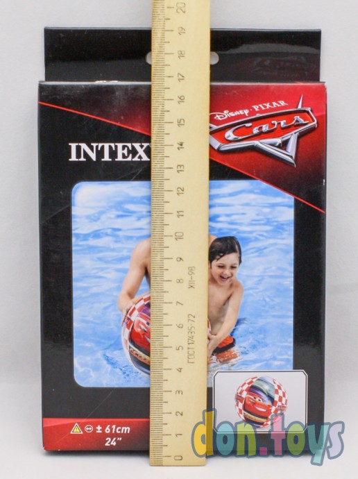 ​Intex Мяч надувной "Тачки"61 см, арт. 58053, от 3-х лет, фото 2