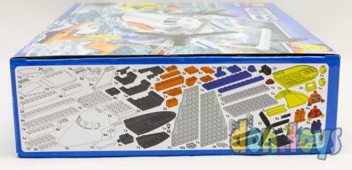 ​Конструктор Bela 10751 (Аналог Lego City 60164) "Спасательный самолет береговой охраны" 153 детали, фото 12