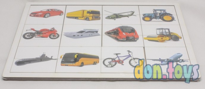 ​Карточки Домана с пазлами «Транспорт», арт. 4276131, фото 2