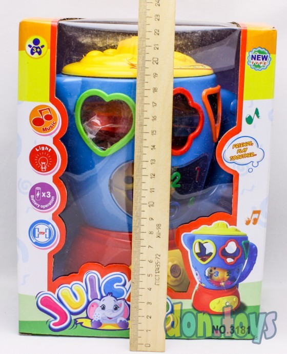 ​Музыкальная игрушка Миксер-горшочек арт. 3181 , сортер, фото 2