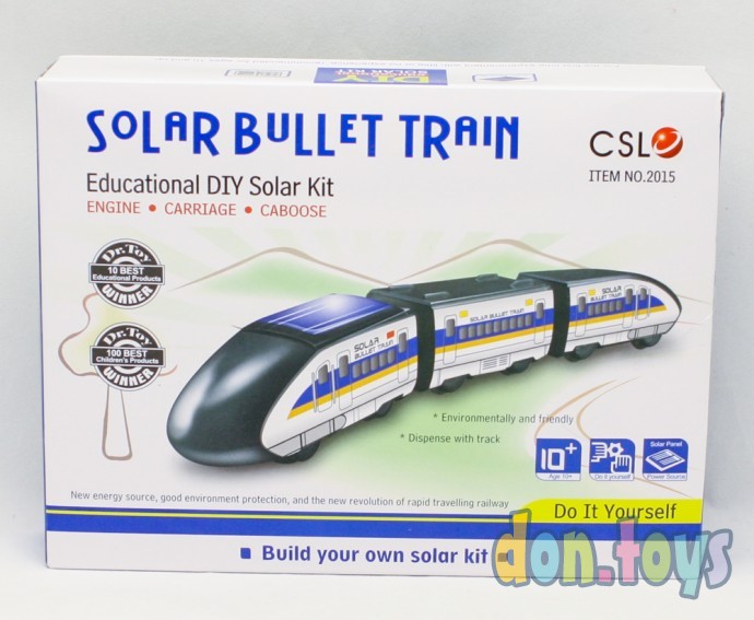 ​Поезд-конструктор на солнечной батарее Solar Bullet Train, фото 2