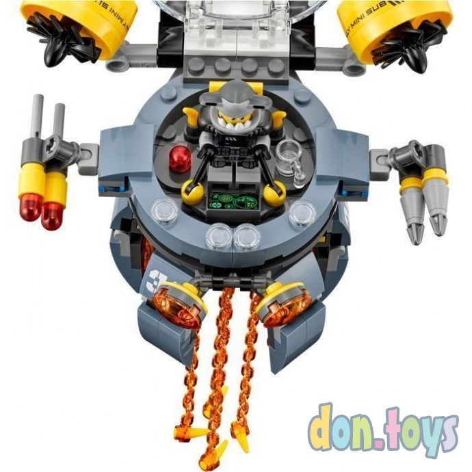 ​Конструктор Ninjago Movie Bela 10725 (аналог Lego 70610) "Летающая подводная лодка" 368 деталей, фото 5