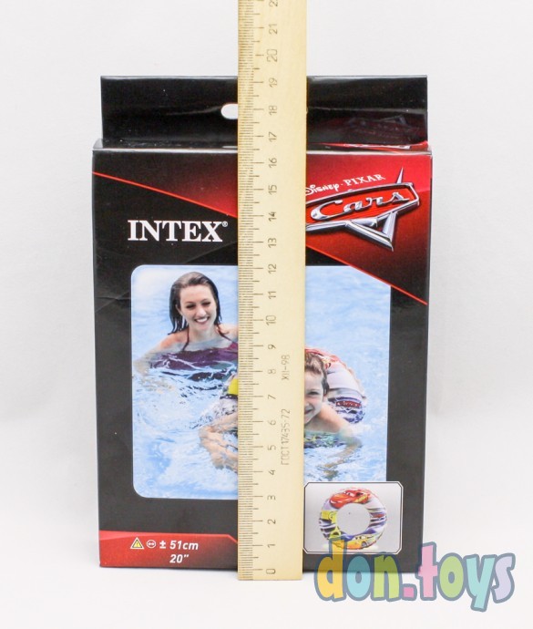 ​Intex Круг надувной "Тачки" 3-6 лет, 51 см, 58260, фото 2