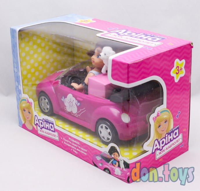 ​Кукла Арина в машине с собачкой, арт. K899-14, фото 6
