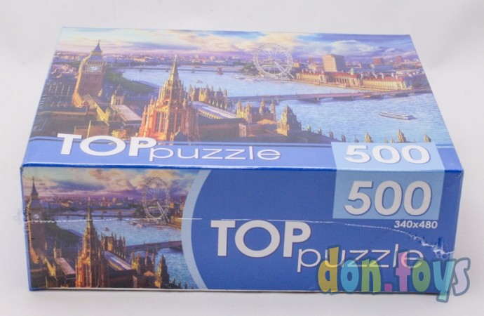 ​TOPpuzzle Пазлы 500 элементов, Лондонский пейзаж, арт. ХТП500-4222, фото 3